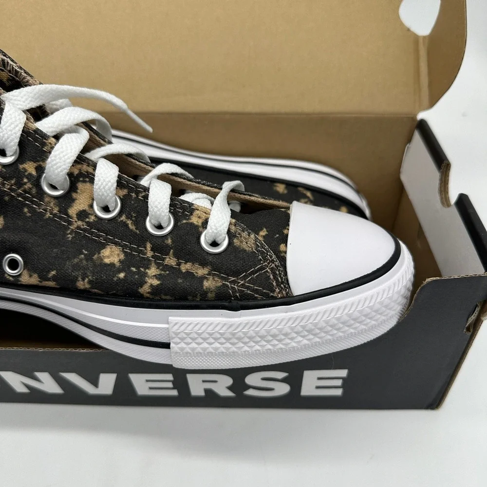 Converse‎ Chuck Taylor Shoes Unisex Mens 10.5 Womens 12.5 Black Hi Dip Dye NEW - Picture 6 of 9